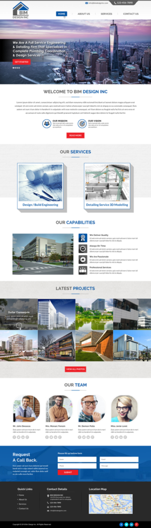 Diseño Web por Sbss para BIM Designs Incorporated | Diseño: #11089767