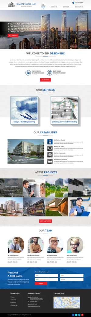 Diseño Web por Sbss para BIM Designs Incorporated | Diseño: #11135882