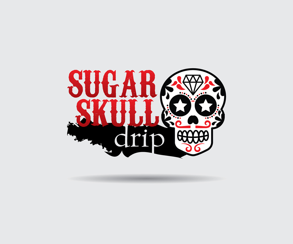 Logo Design by CLambert1985 for Sugar Skull Drip | Design #11076704
