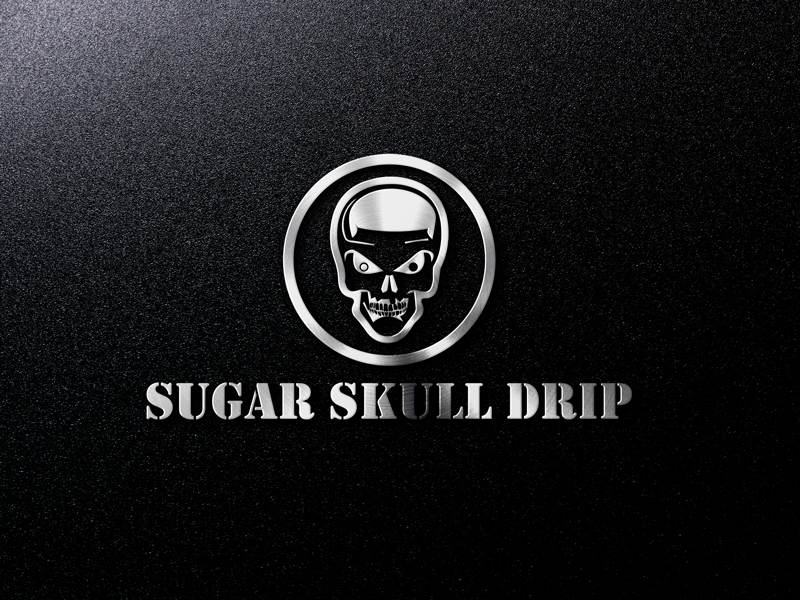 Logo Design by Mehedi Hasan ™ for Sugar Skull Drip | Design #11071083