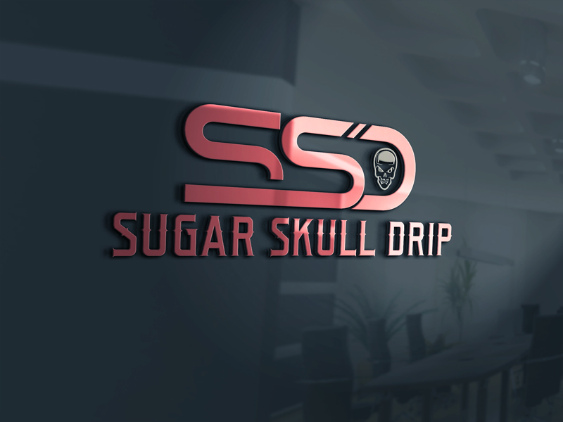 Logo Design by Mehedi Hasan ™ for Sugar Skull Drip | Design #11071085