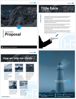Word Template Design by Imazing for TalentCode HR | Design: #11228117