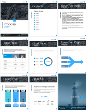 Word Template Design by Imazing for TalentCode HR | Design: #11268947
