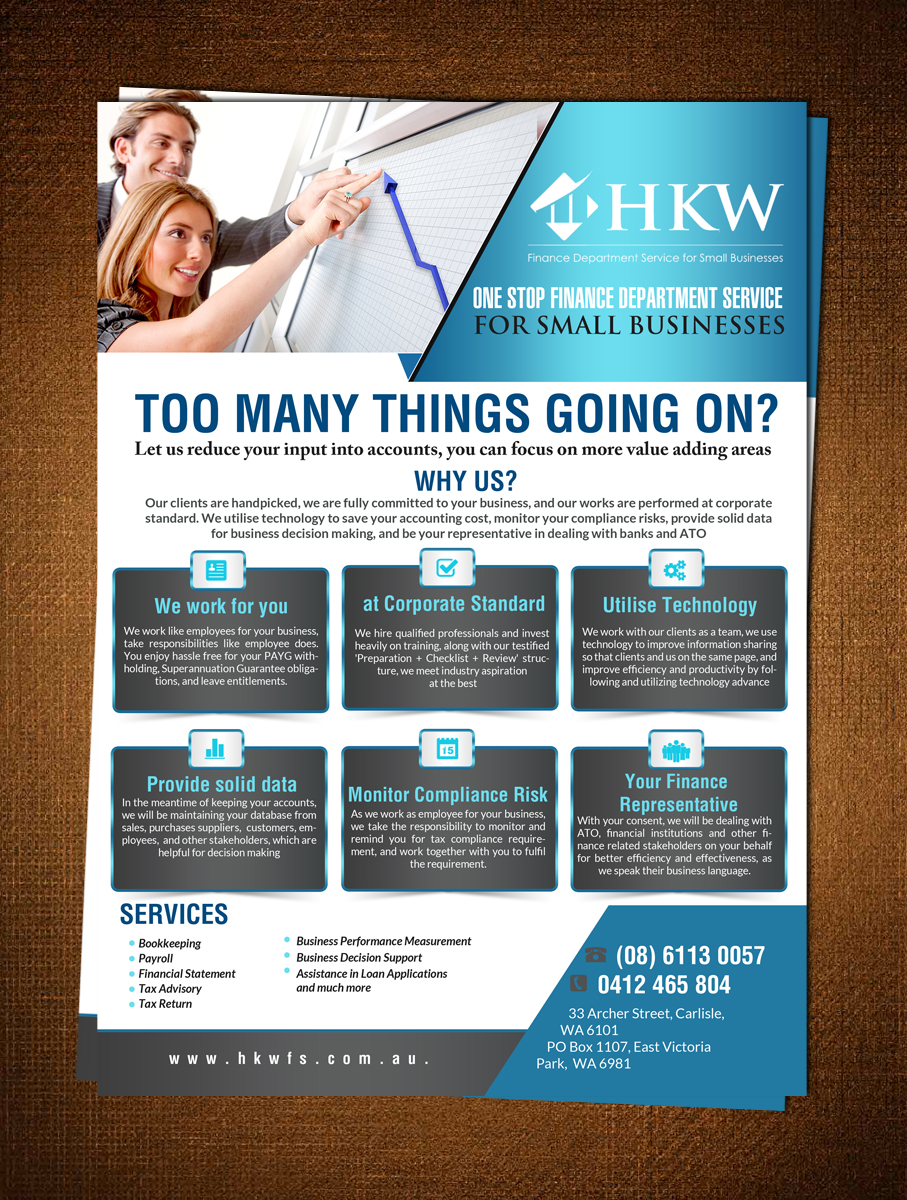 Flyer Design by creative.bugs for this project | Design #11095123