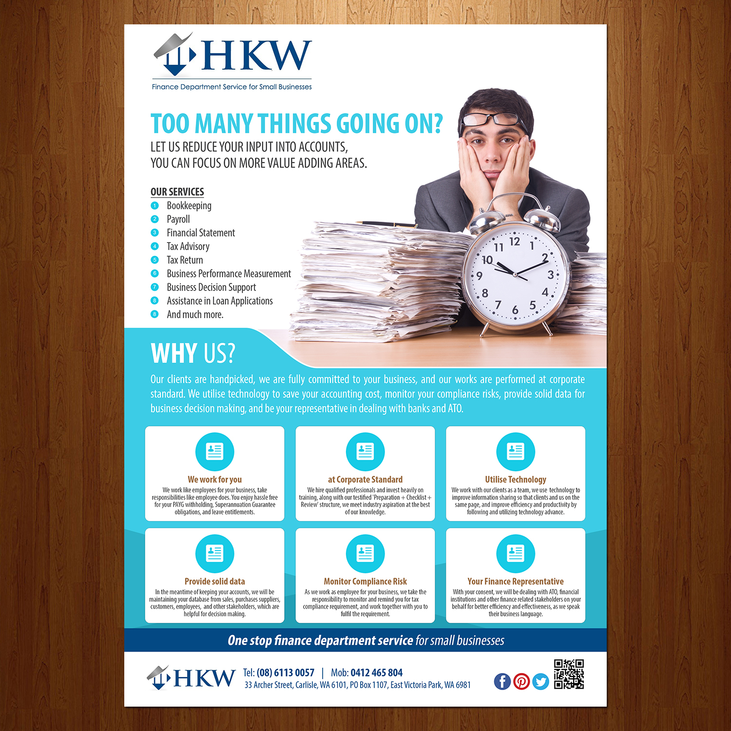 business flyer design for