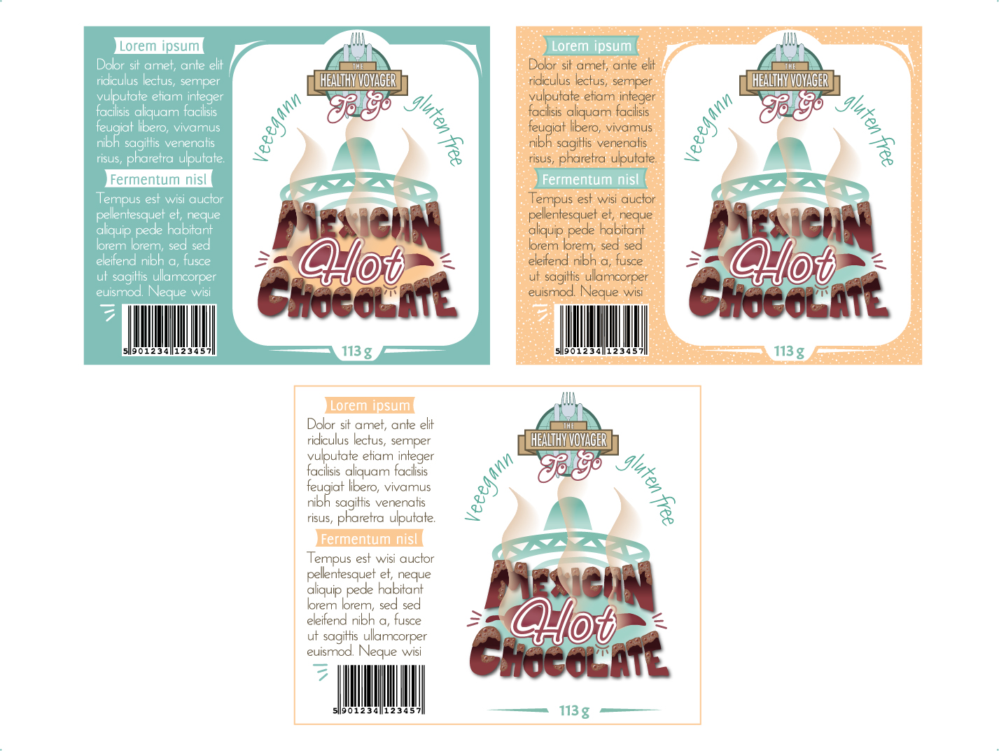 Label Design by Oomori  for The Healthy Voyager | Design #11344925