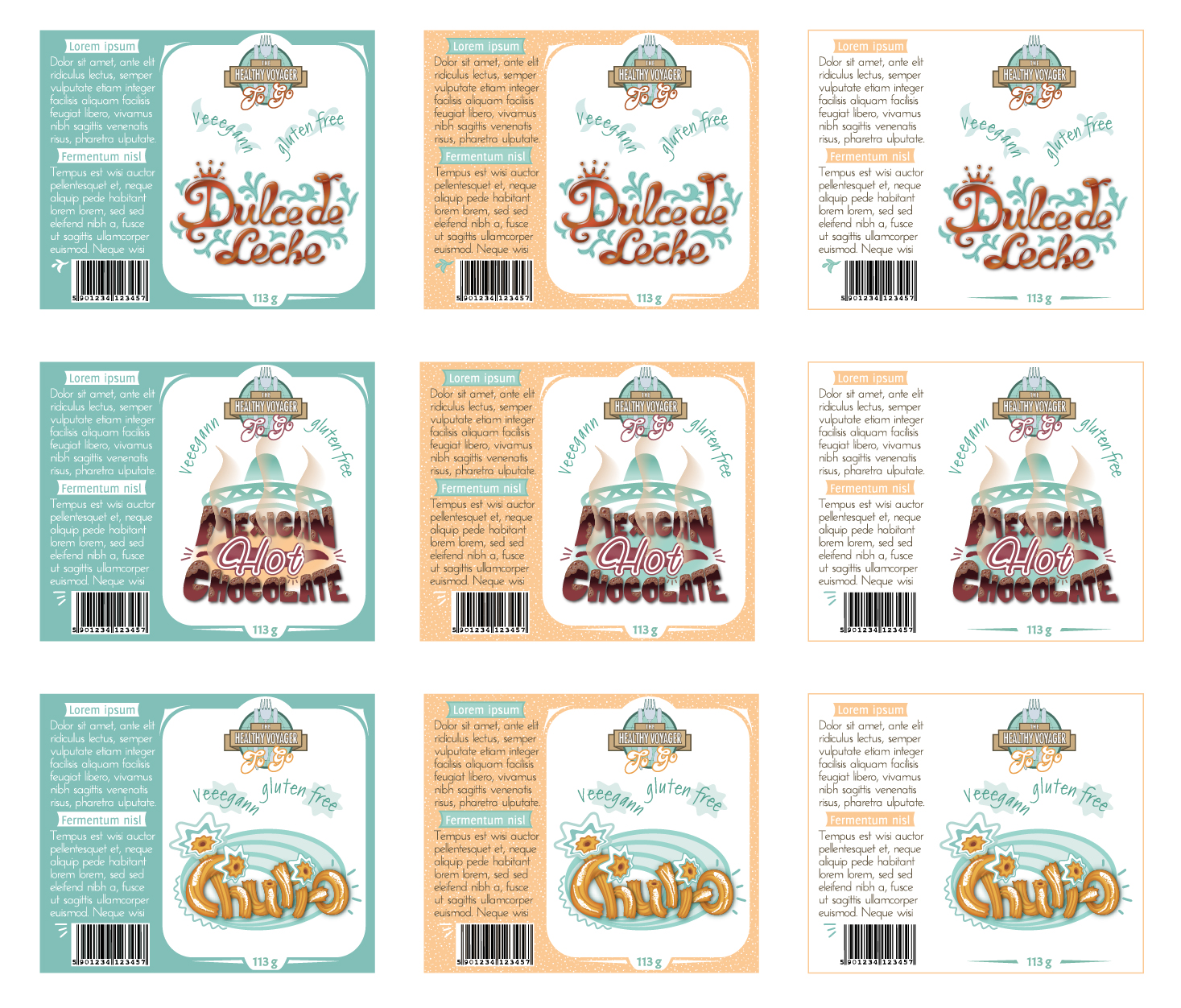 Label Design by Oomori  for The Healthy Voyager | Design #11356442