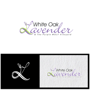 Logo Design by e-graphics for White Oak Lavender/ My Lavender Lifestyle | Design: #11073421