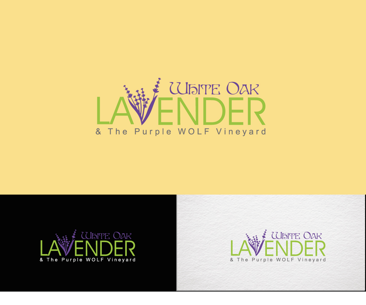 Logo Design by e-graphics for White Oak Lavender/ My Lavender Lifestyle | Design #11079139