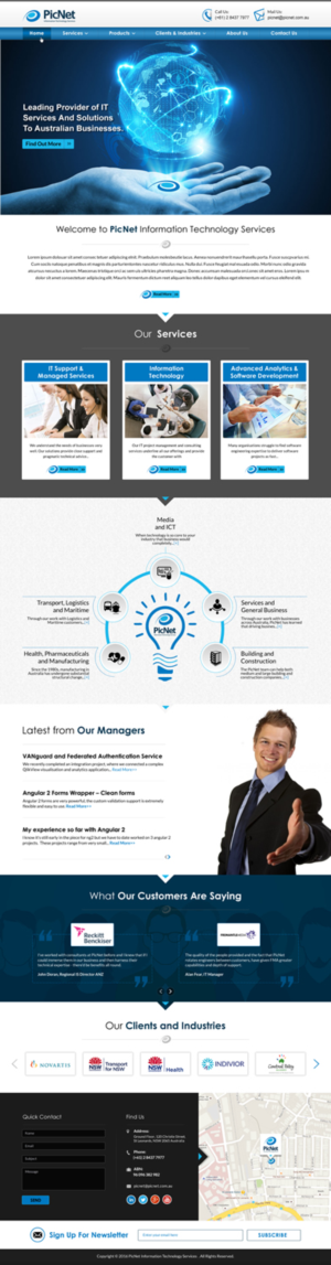 Web Design par Sbss pour PicNet Pty Ltd | Design : #11099095