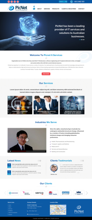 Web Design par Sbss pour PicNet Pty Ltd | Design : #11099096