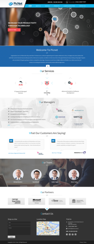 Web Design par Sbss pour PicNet Pty Ltd | Design : #11104506