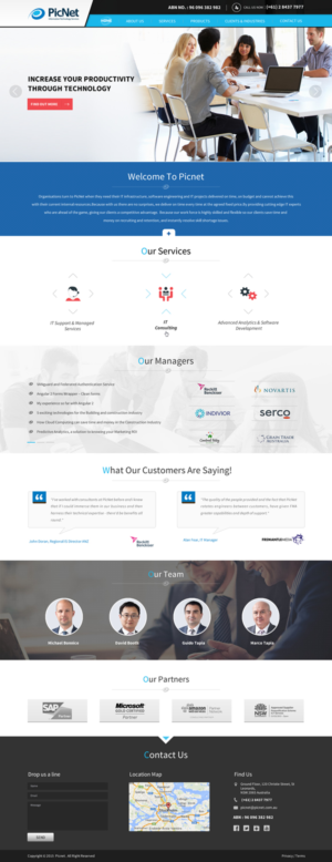 Web Design par Sbss pour PicNet Pty Ltd | Design : #11104507