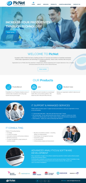 Web Design par rightway pour PicNet Pty Ltd | Design : #11096303