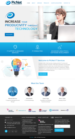 Web Design par rightway pour PicNet Pty Ltd | Design : #11096310
