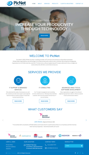 Web Design par rightway pour PicNet Pty Ltd | Design : #11096321