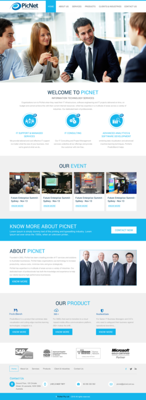 Web Design par rightway pour PicNet Pty Ltd | Design : #11096322