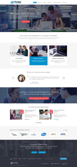 Web Design by Ved Web Services for PicNet Pty Ltd | Design #11126753