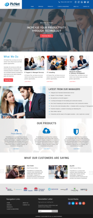 Web Design par Xclusive Designers pour PicNet Pty Ltd | Design : #11153815