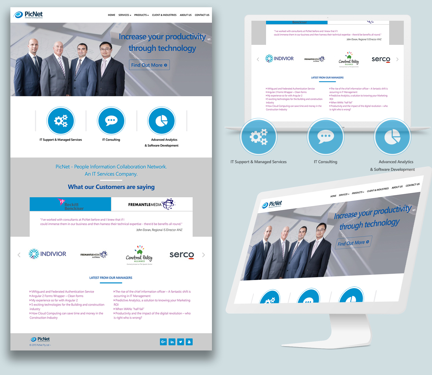 Web Design par Vu Tuan Linh pour PicNet Pty Ltd | Design #11171926