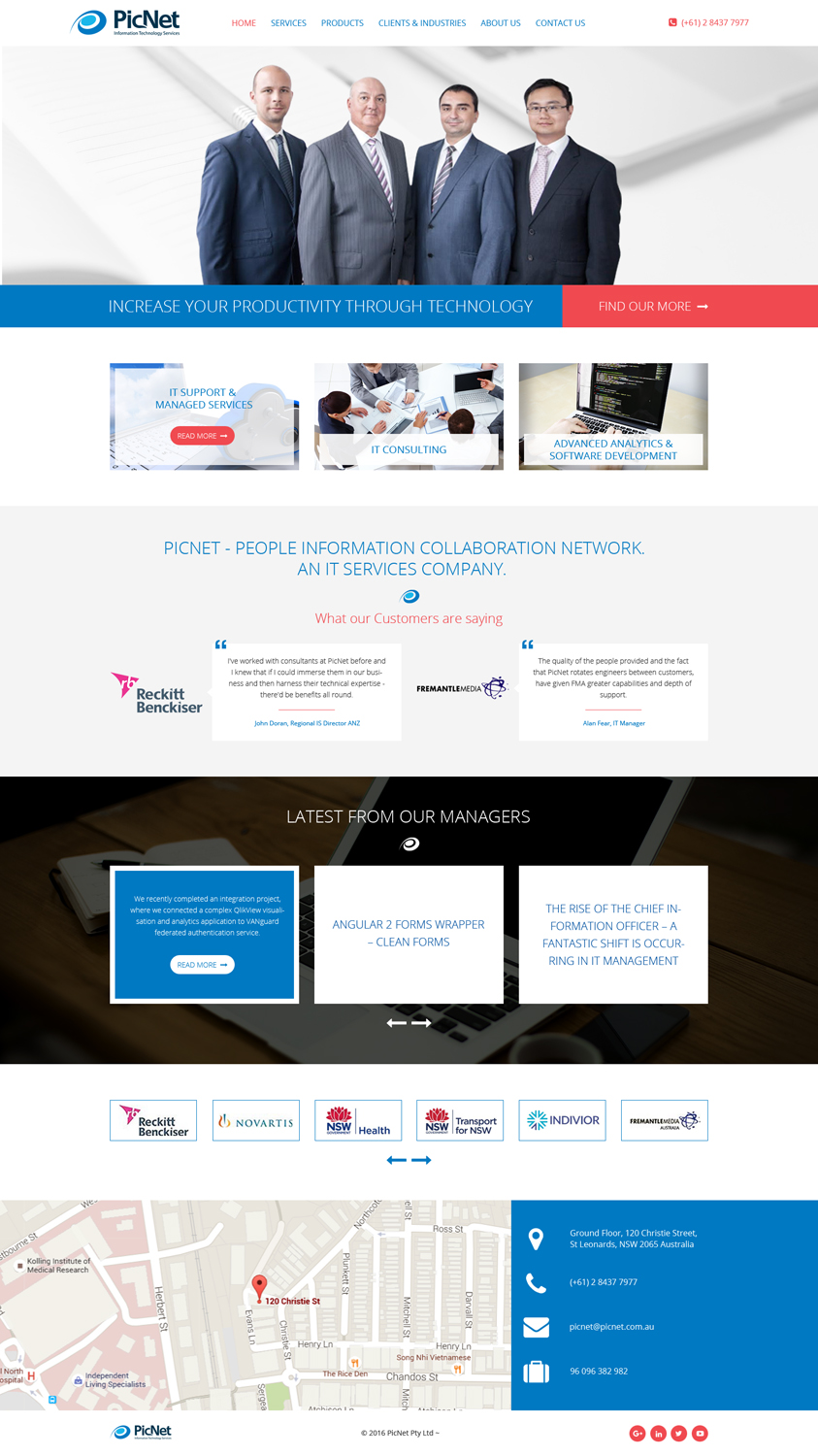 Diseño Web por WebDesk Solution para PicNet Pty Ltd | Diseño #11166329