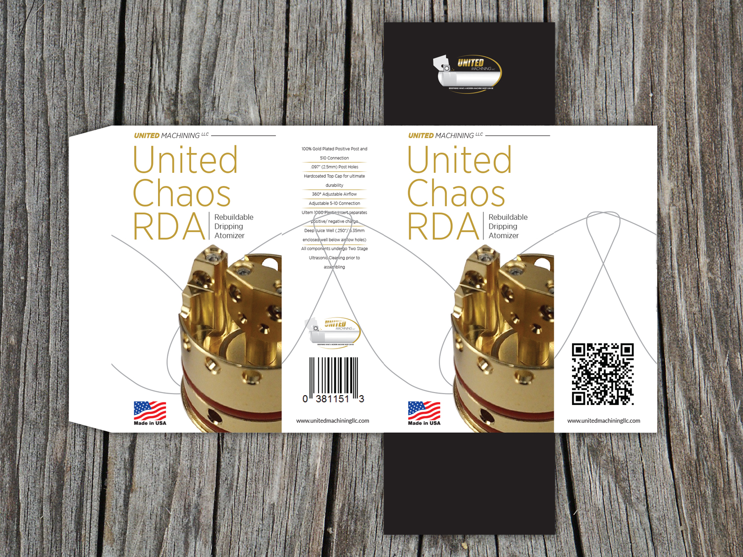 Packaging Design by Priyo Subarkah for United Machining LLC | Design #11101761