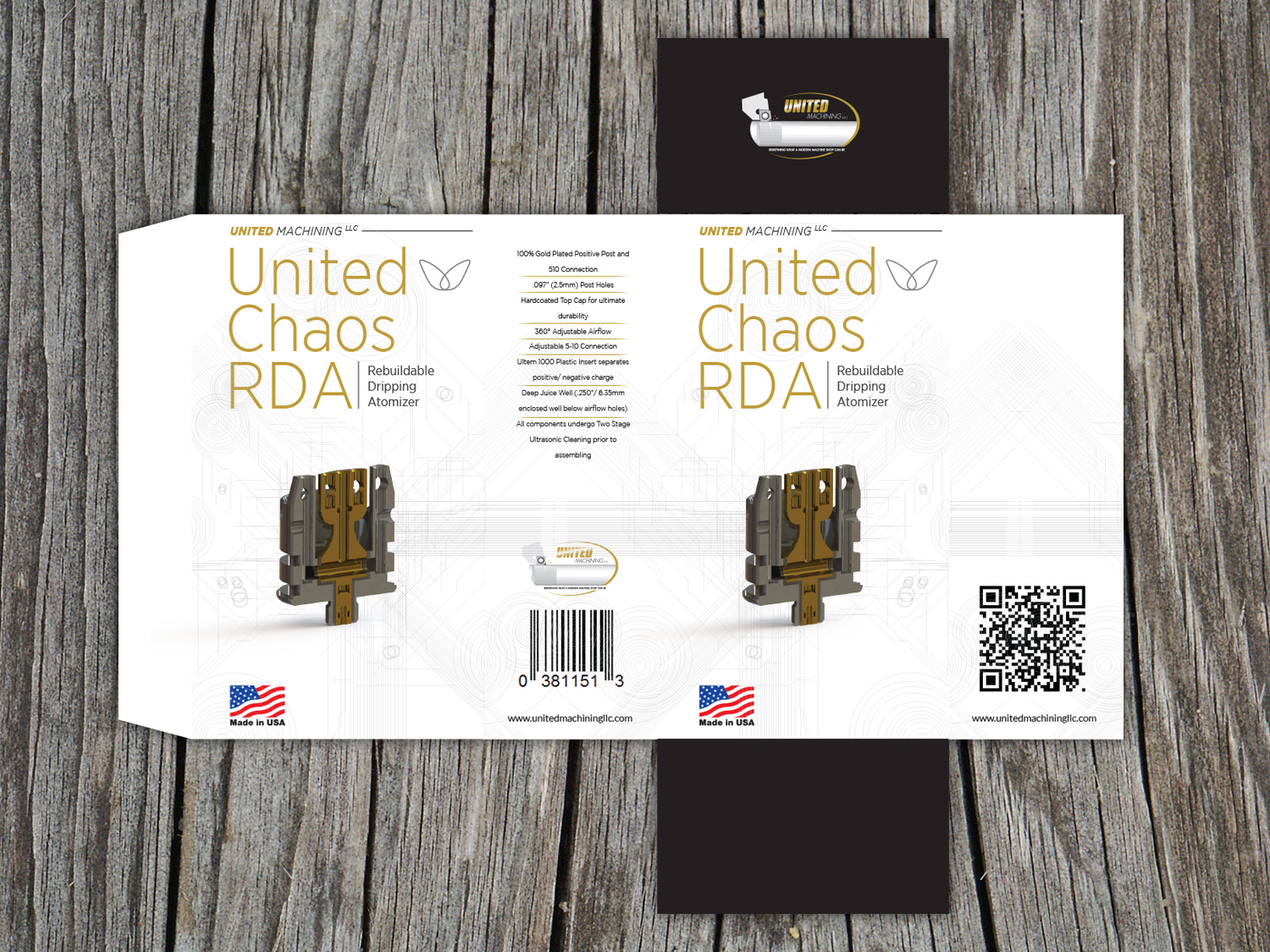 Packaging Design by Priyo Subarkah for United Machining LLC | Design #11129756