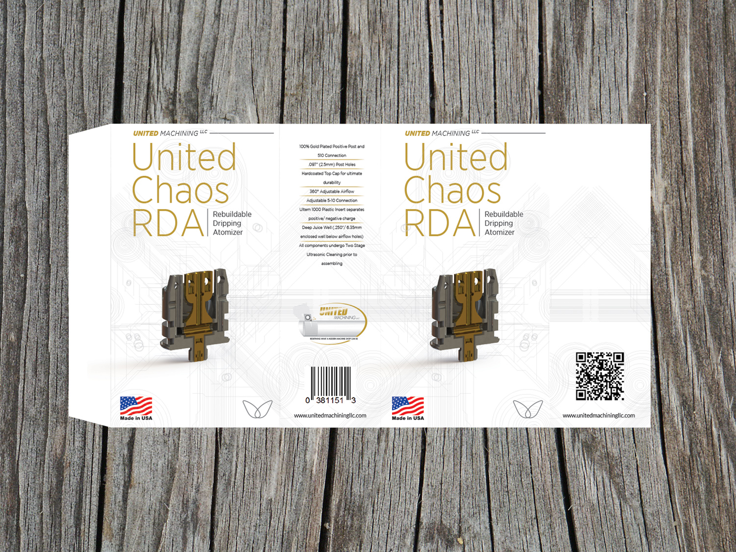Packaging Design by Priyo Subarkah for United Machining LLC | Design #11132880