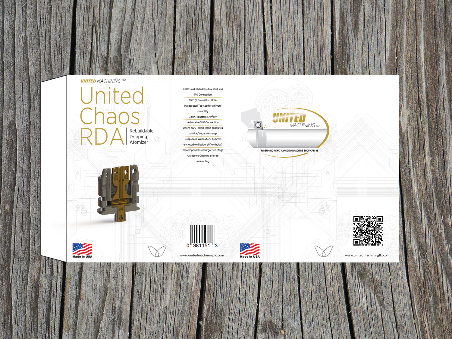 Packaging Design by Priyo Subarkah for United Machining LLC | Design #11136200