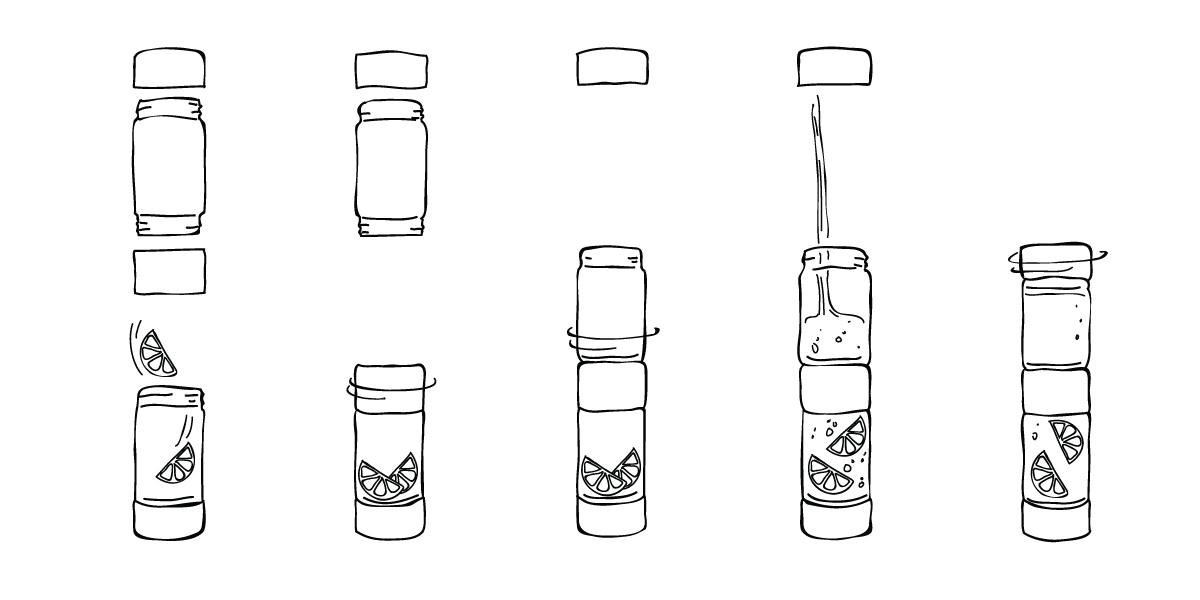 Illustration Design by green for Define Bottle | Design #2292455