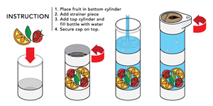 Diseño Con Ilustración por Phuong Anh para Define Bottle | Diseño: #2313607