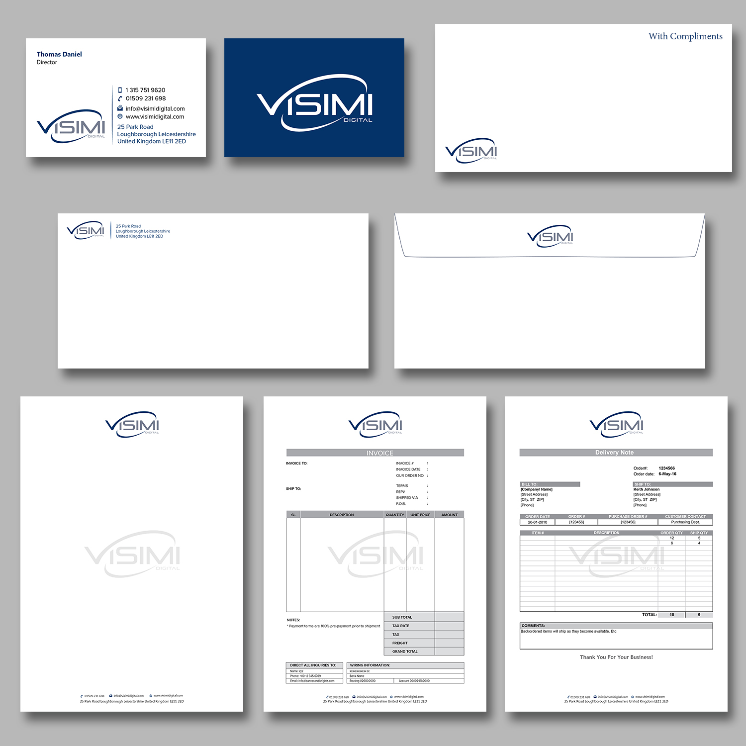 Stationery Design by kousik for this project | Design #11109085