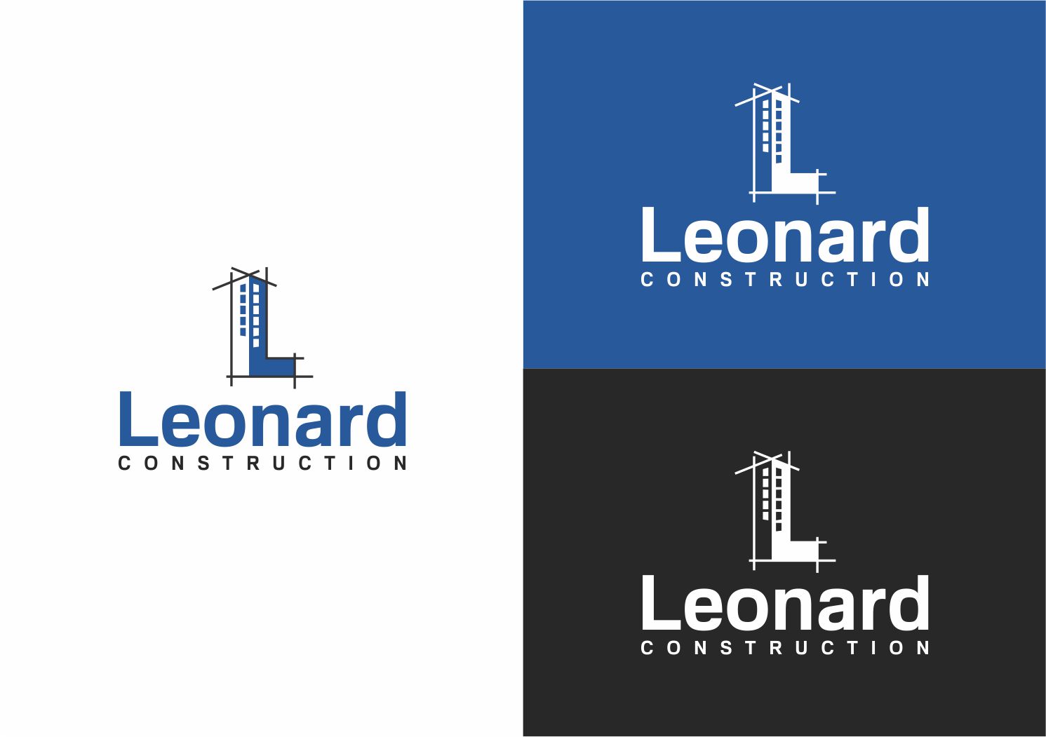 Logo Design by DG for Leonard Construction Ltd. | Design #11098579
