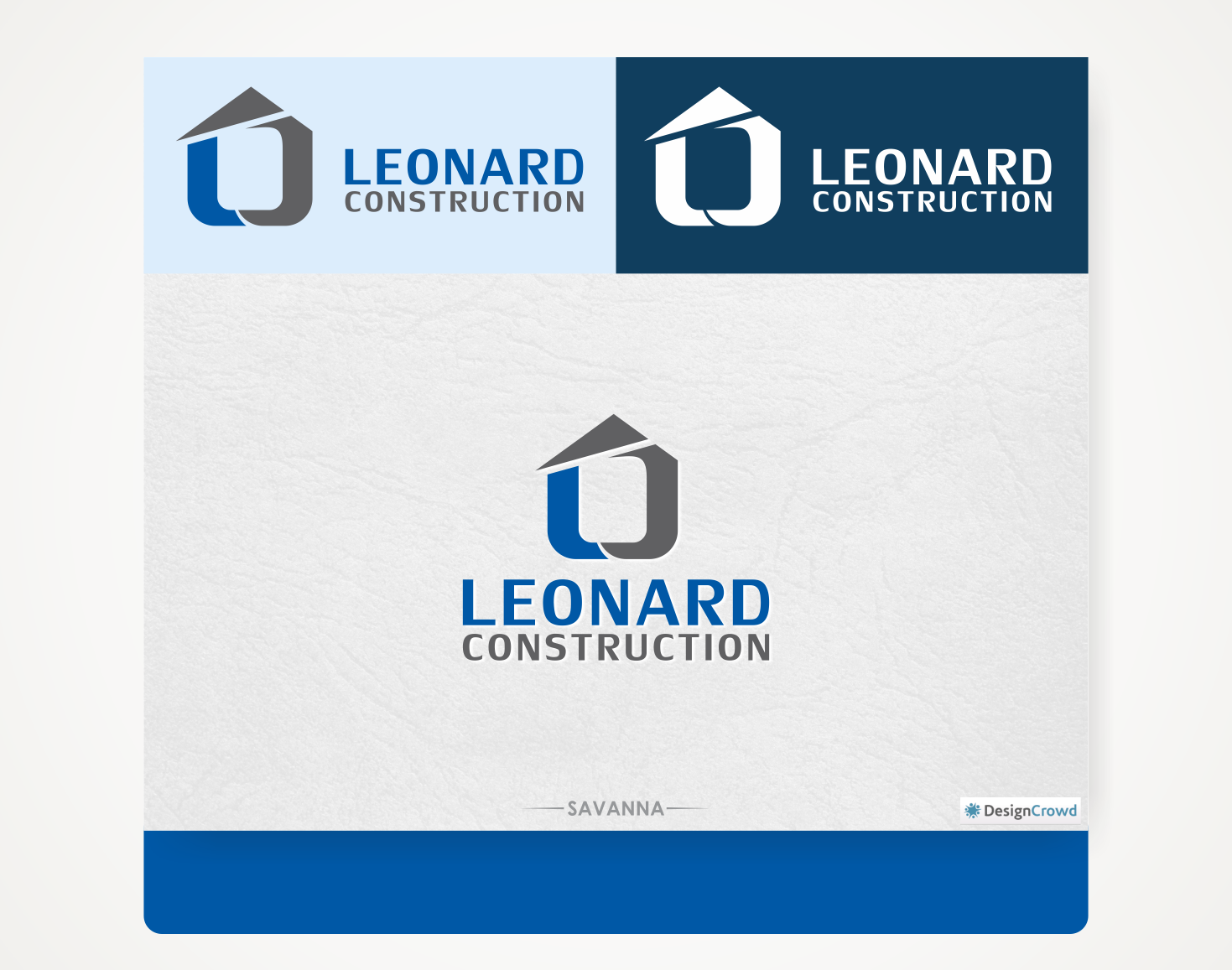 Logo Design by Savana for Leonard Construction Ltd. | Design #11102470