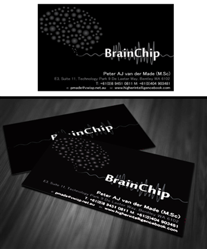 Business Card Design by Creative Shots Studio for BrainChip | Design #2346226