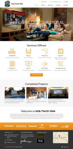 Web Design by rightway for MS Tech WA Pty Ltd | Design: #11096884