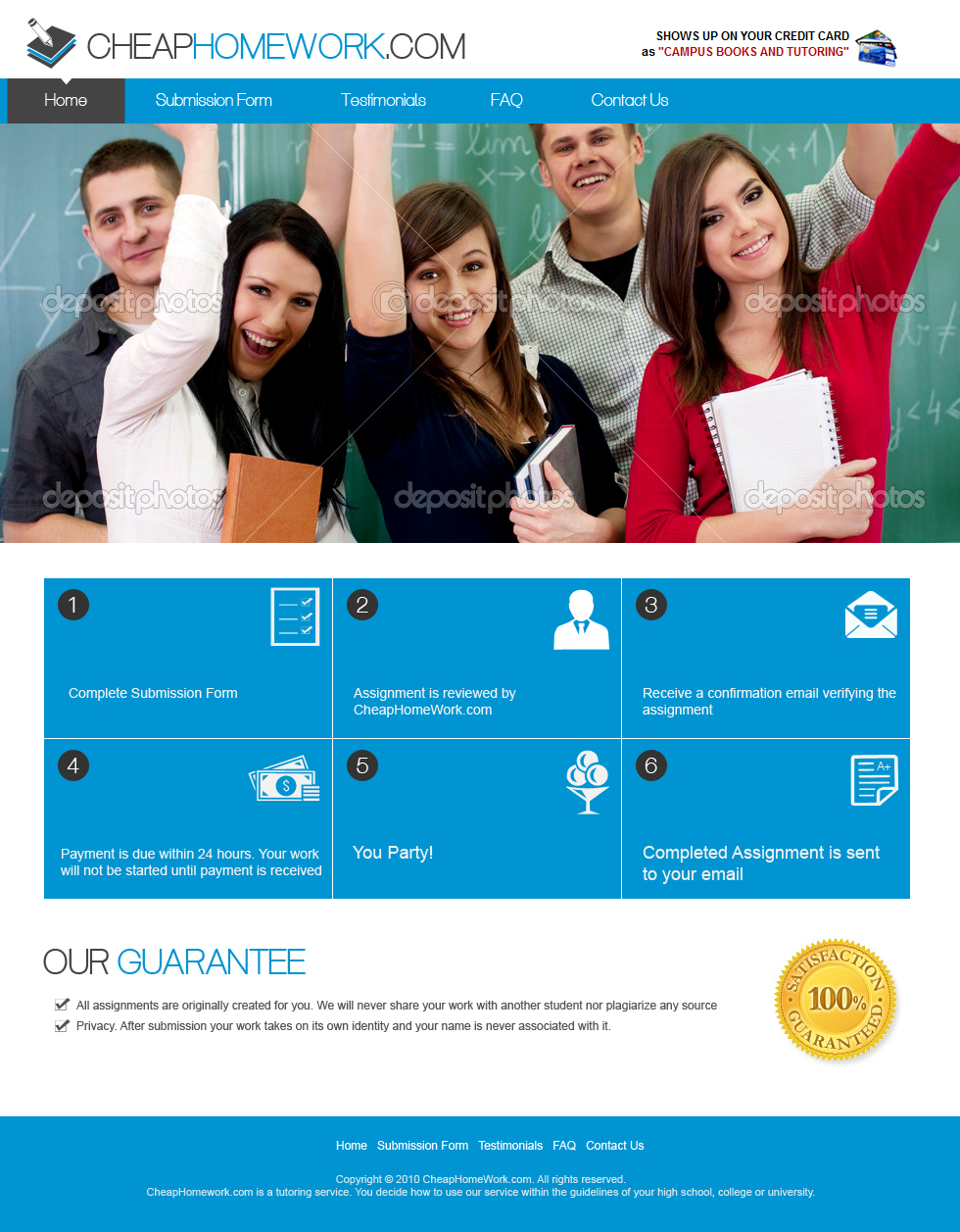 Web Design by jeckx2 for Campus+Books+and+Tutoring%2C+LLC | Design #2335587