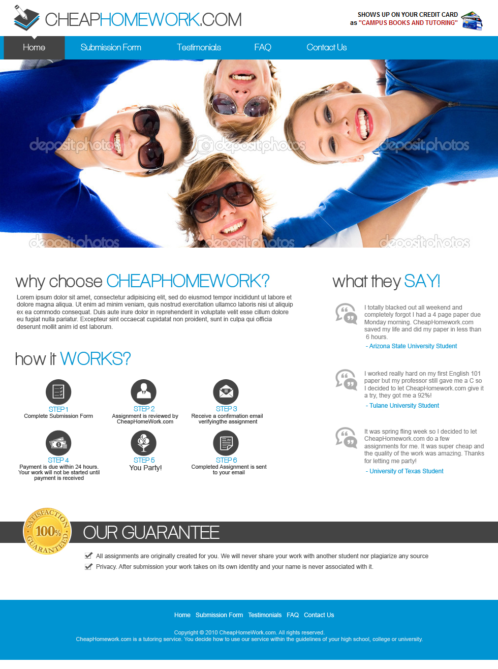 Web Design by jeckx2 for Campus+Books+and+Tutoring%2C+LLC | Design #2351534