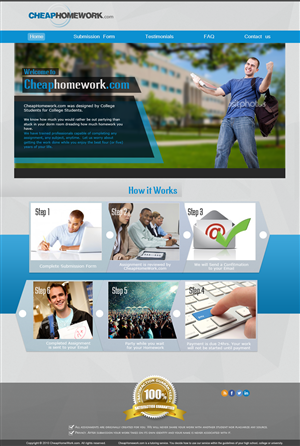Web Design by JM for Campus+Books+and+Tutoring%2C+LLC | Design: #2326893