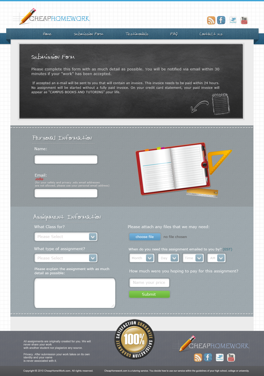 Web Design by JM for Campus+Books+and+Tutoring%2C+LLC | Design #2457430