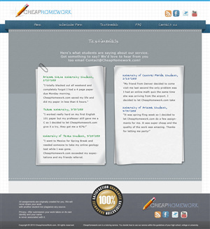 Web Design by JM for Campus+Books+and+Tutoring%2C+LLC | Design: #2457433