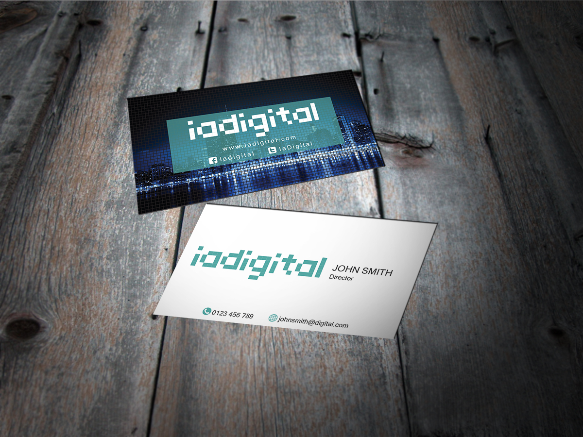 Business Card Design by MT for IADigital | Design #2287962
