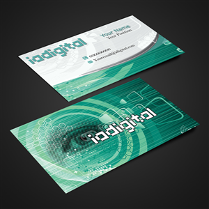 Business Card Design by Harshan for IADigital | Design: #2287377