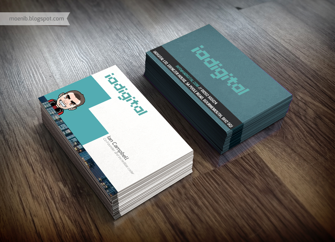 Diseño de Tarjeta de Presentación por moenib para IADigital | Diseño #2283430