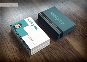 Diseño de Tarjeta de Presentación por moenib para IADigital | Diseño #2283430