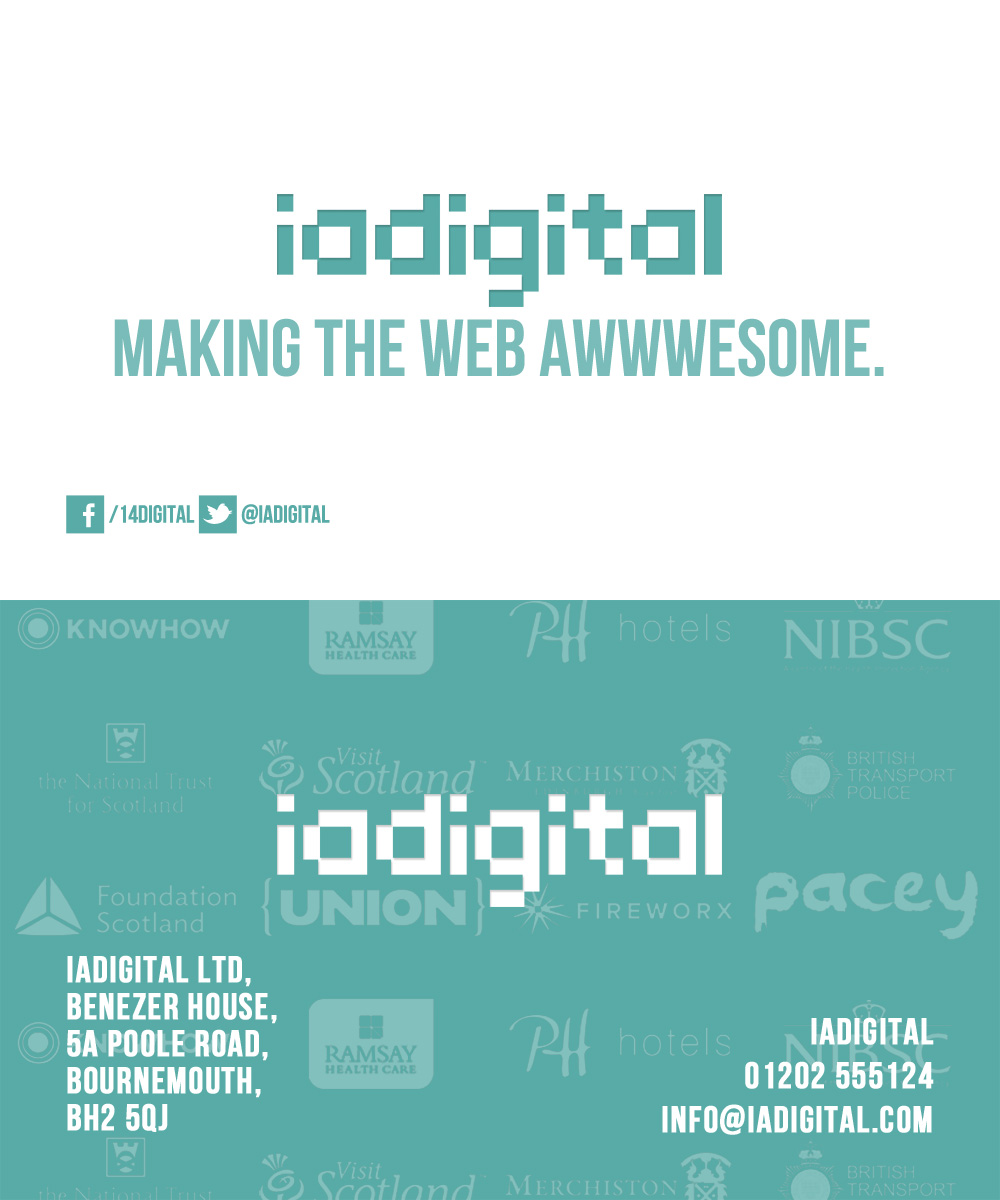 Business Card Design by PottyDesigns for IADigital | Design #2285924