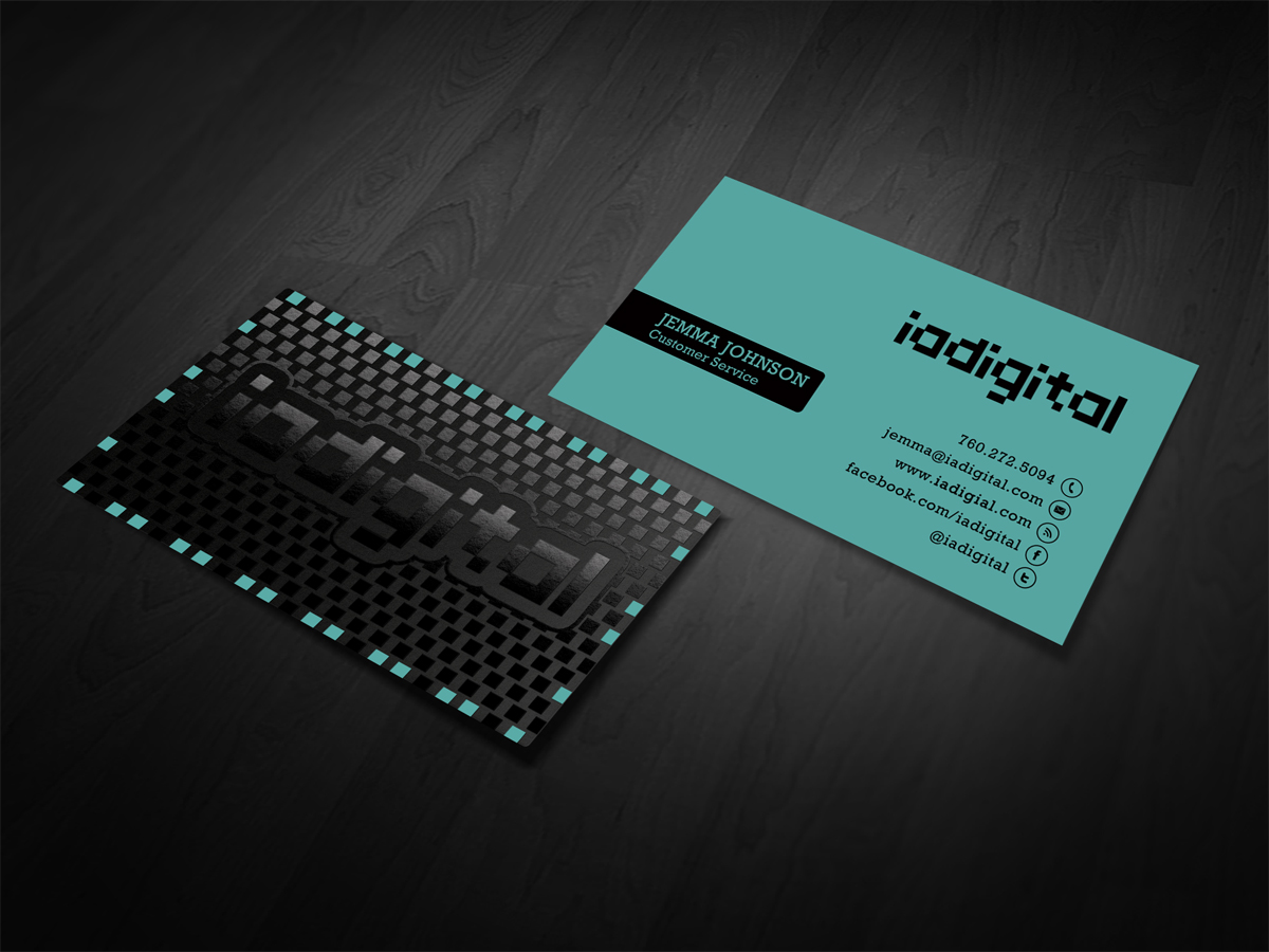Business Card Design by diRtY.EMM for IADigital | Design #2283544