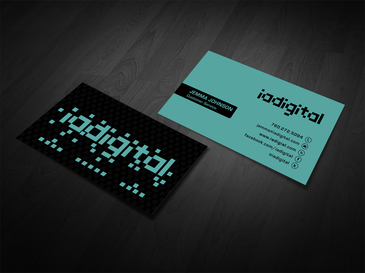 Business Card Design by diRtY.EMM for IADigital | Design #2310429