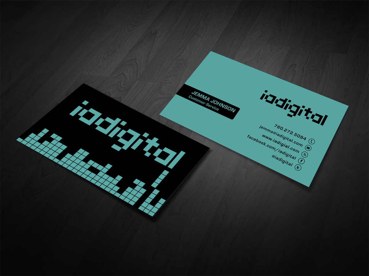 Business Card Design by diRtY.EMM for IADigital | Design #2320878