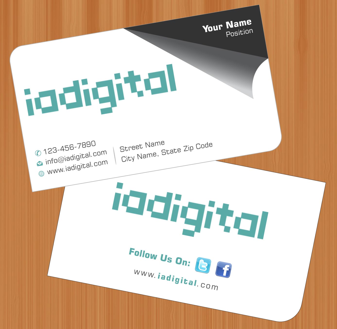 Business Card Design by Sbss for IADigital | Design #2297722